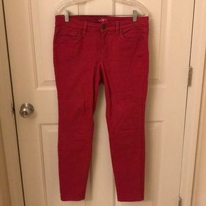 LOFT skinny jeans